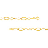 Oval Twisted & Polished Link Chain