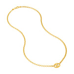 Rolo Puff Mariner Link Chain