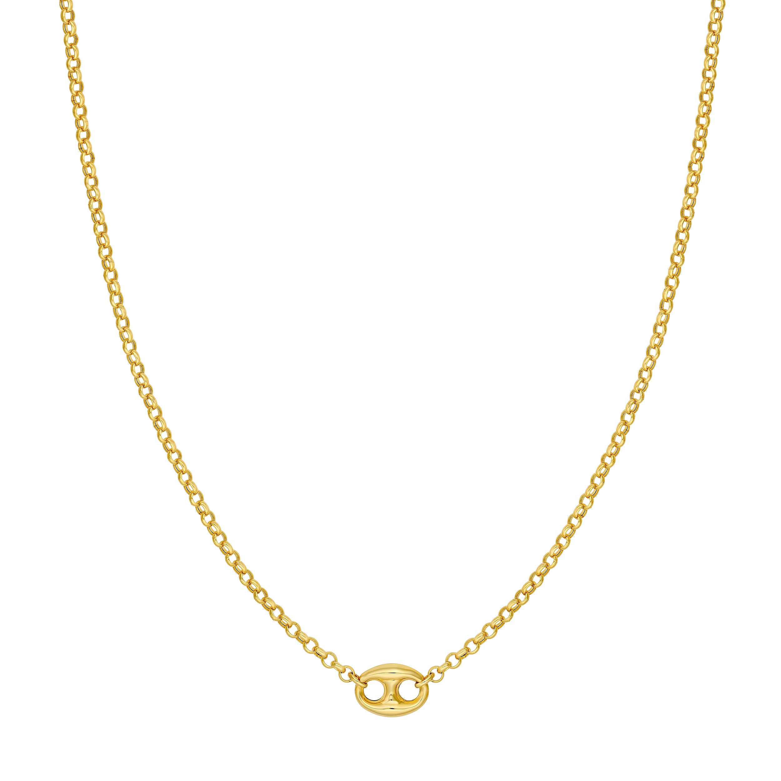 Rolo Puff Mariner Link Chain