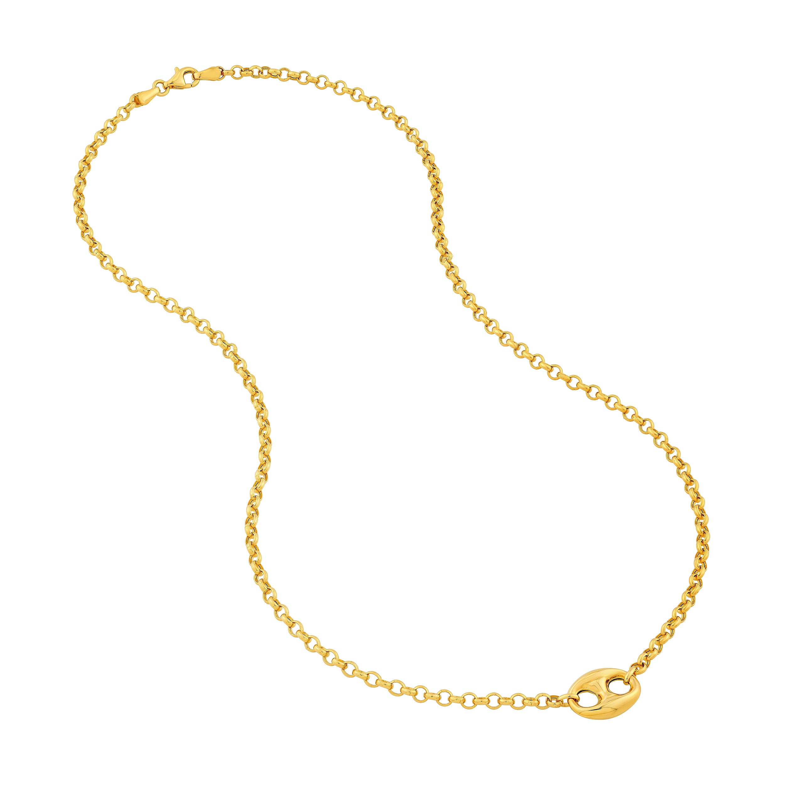 Rolo Puff Mariner Link Chain