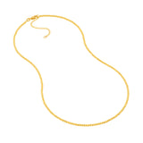 Textured Shimmering Bead Chain
