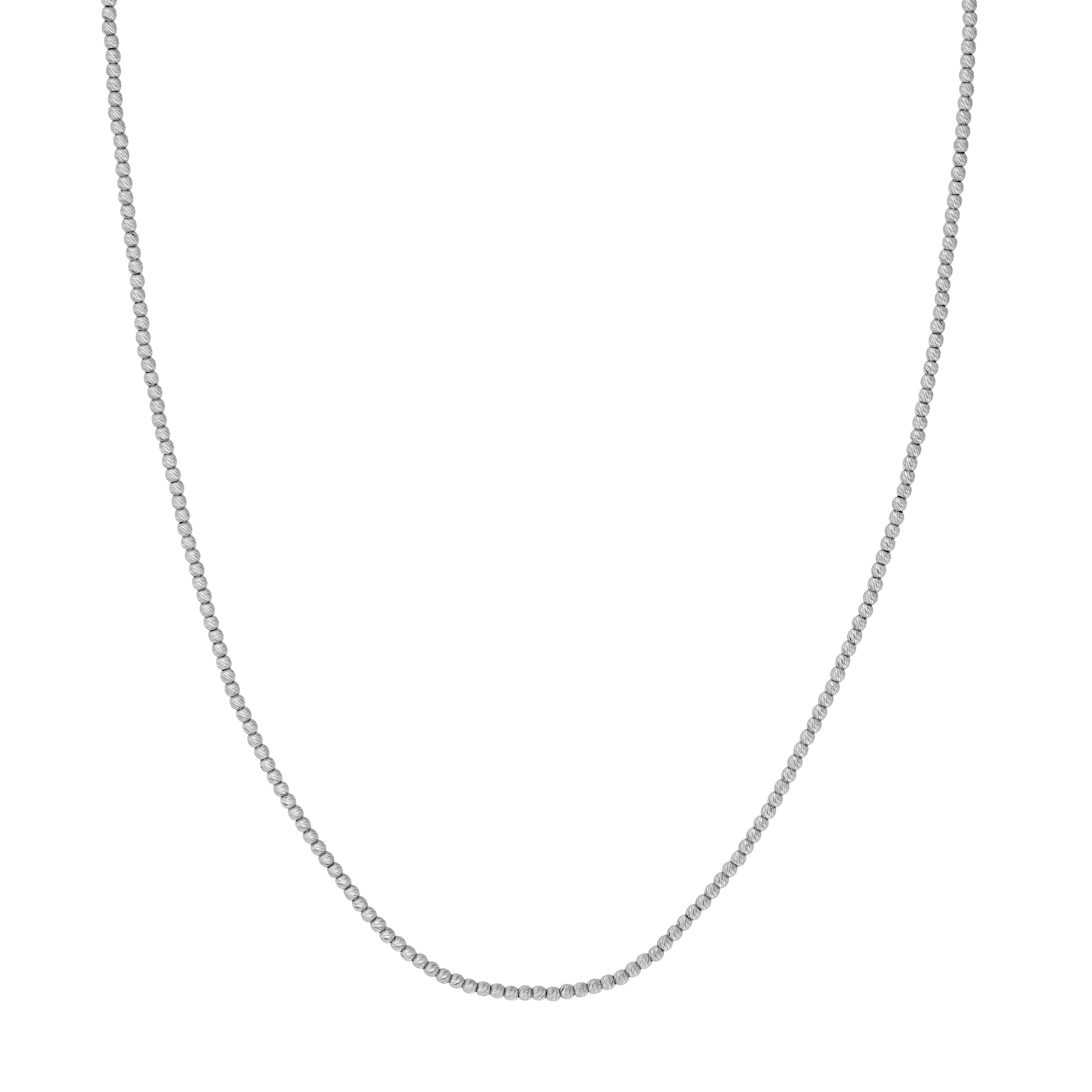 Textured Shimmering Bead Chain
