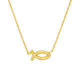 So You Ichthys Fish Necklace