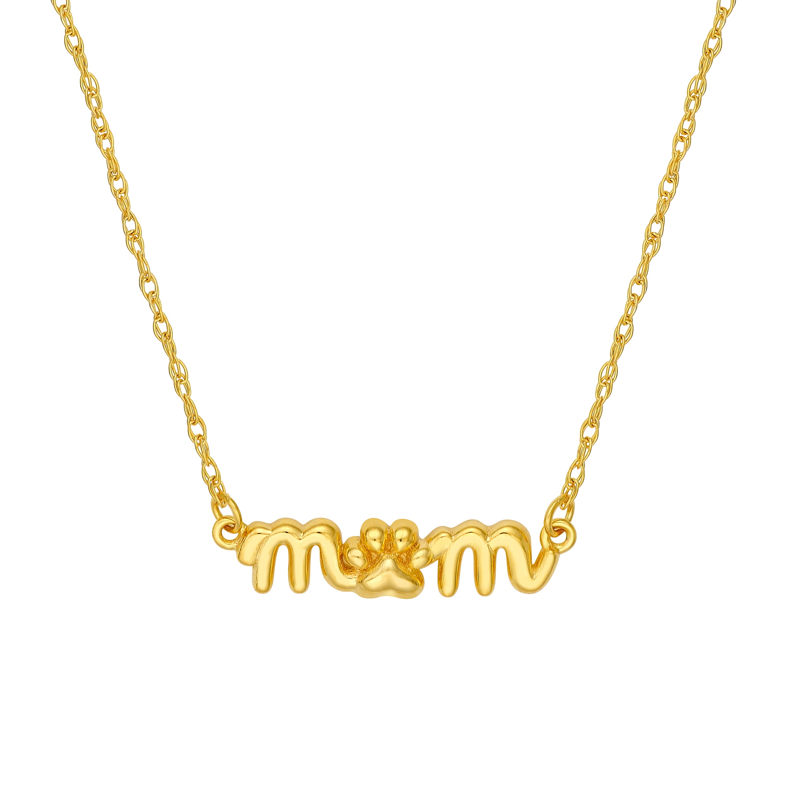 So You Mom Dog Paw Necklace