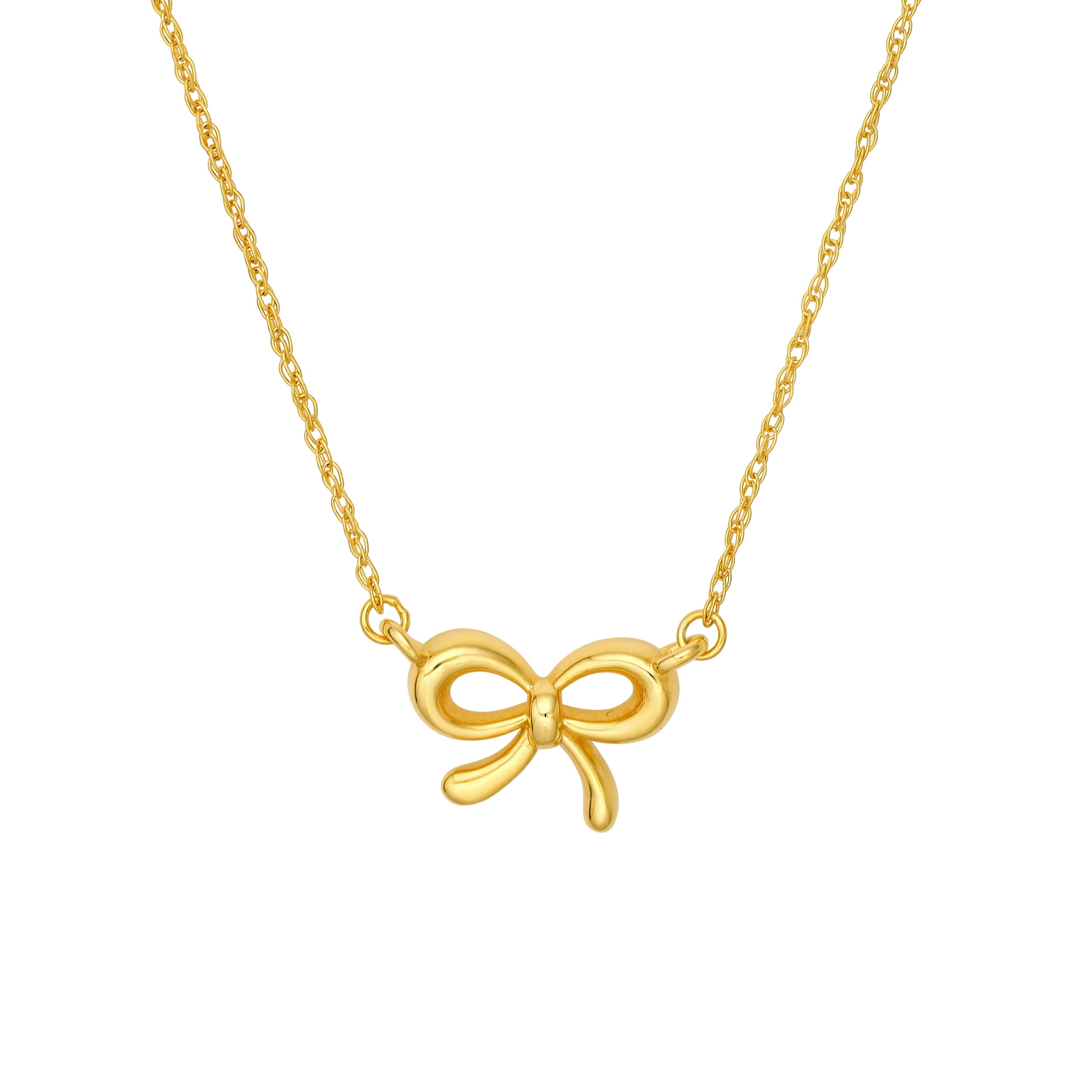 So You Tied Bow Necklace