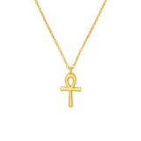 So You Ankh Cross Pendant Necklace