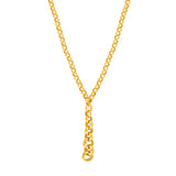 3.75mm Rolo Lariat Necklace