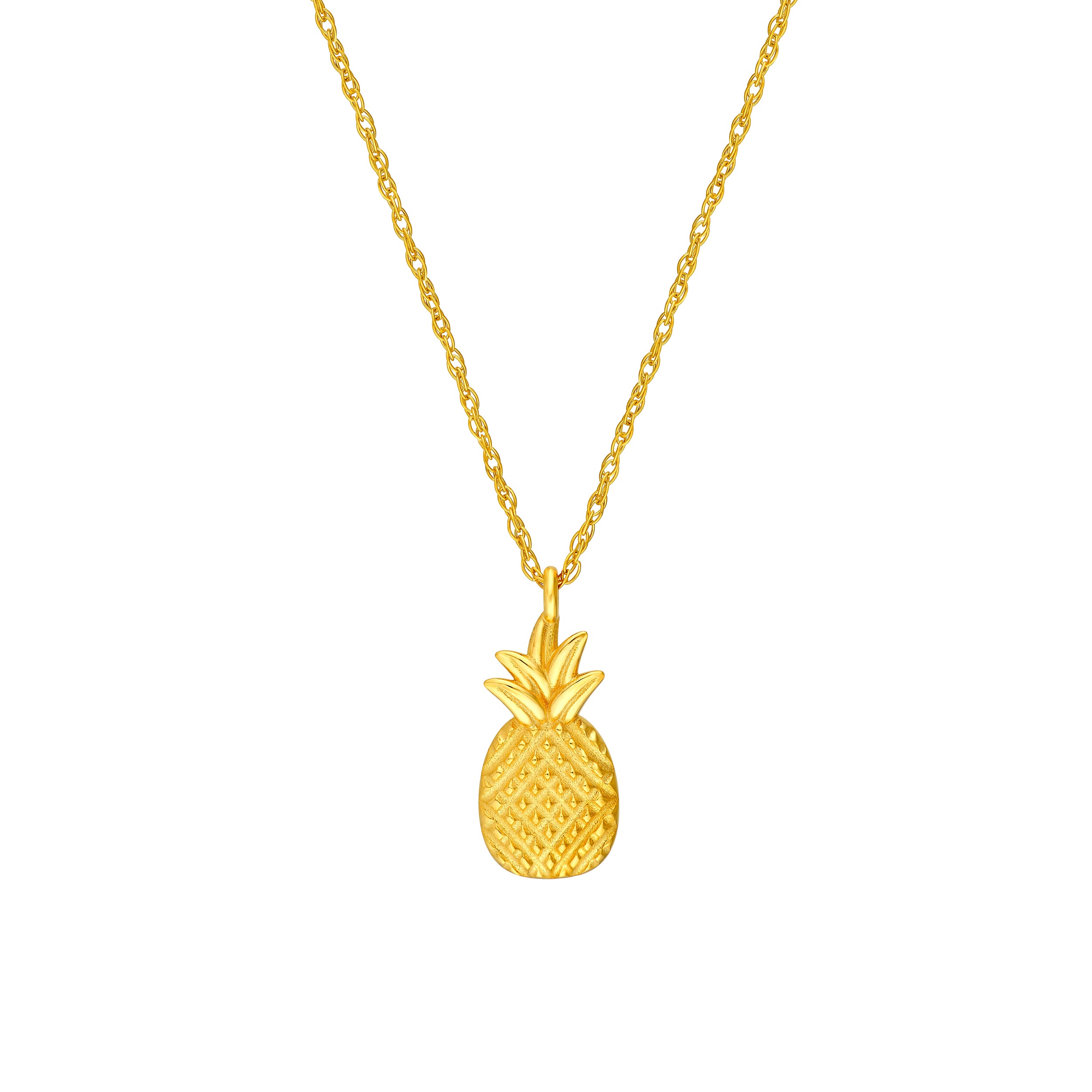 So You Pineapple Pendant Necklace