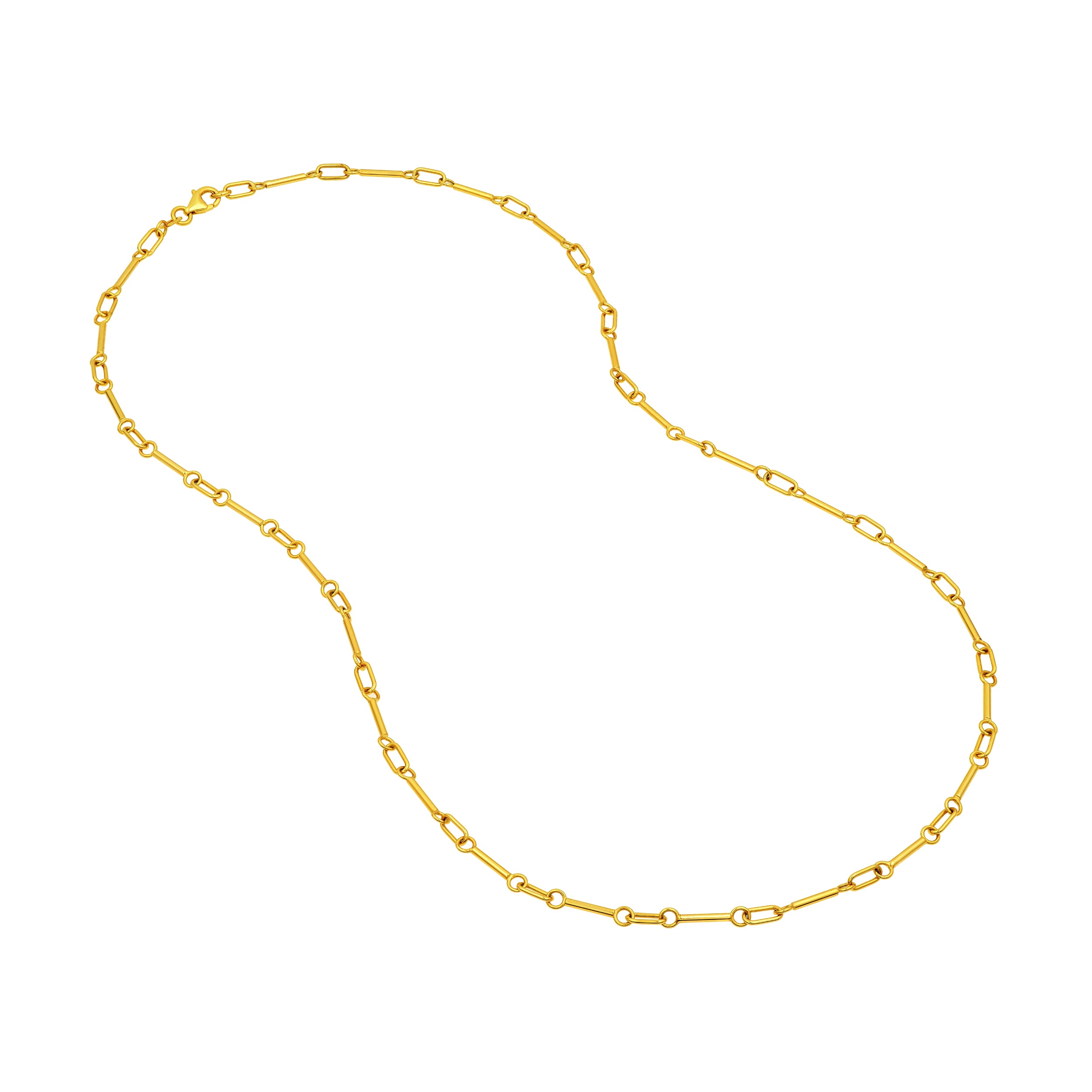 Mini Barbell Necklace