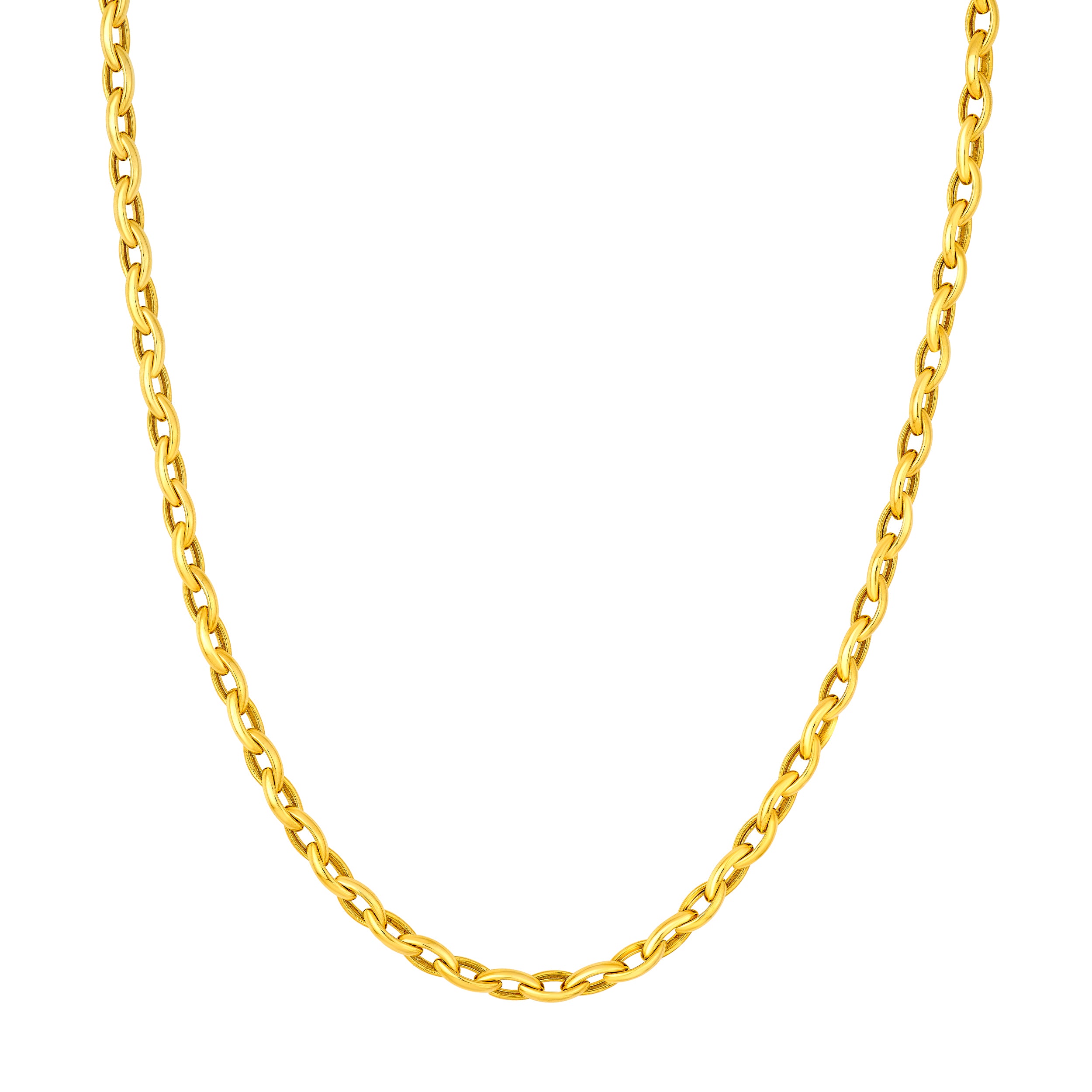 Marquise Shape Link Chain