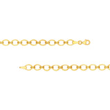Oval Link 1+1 Chain