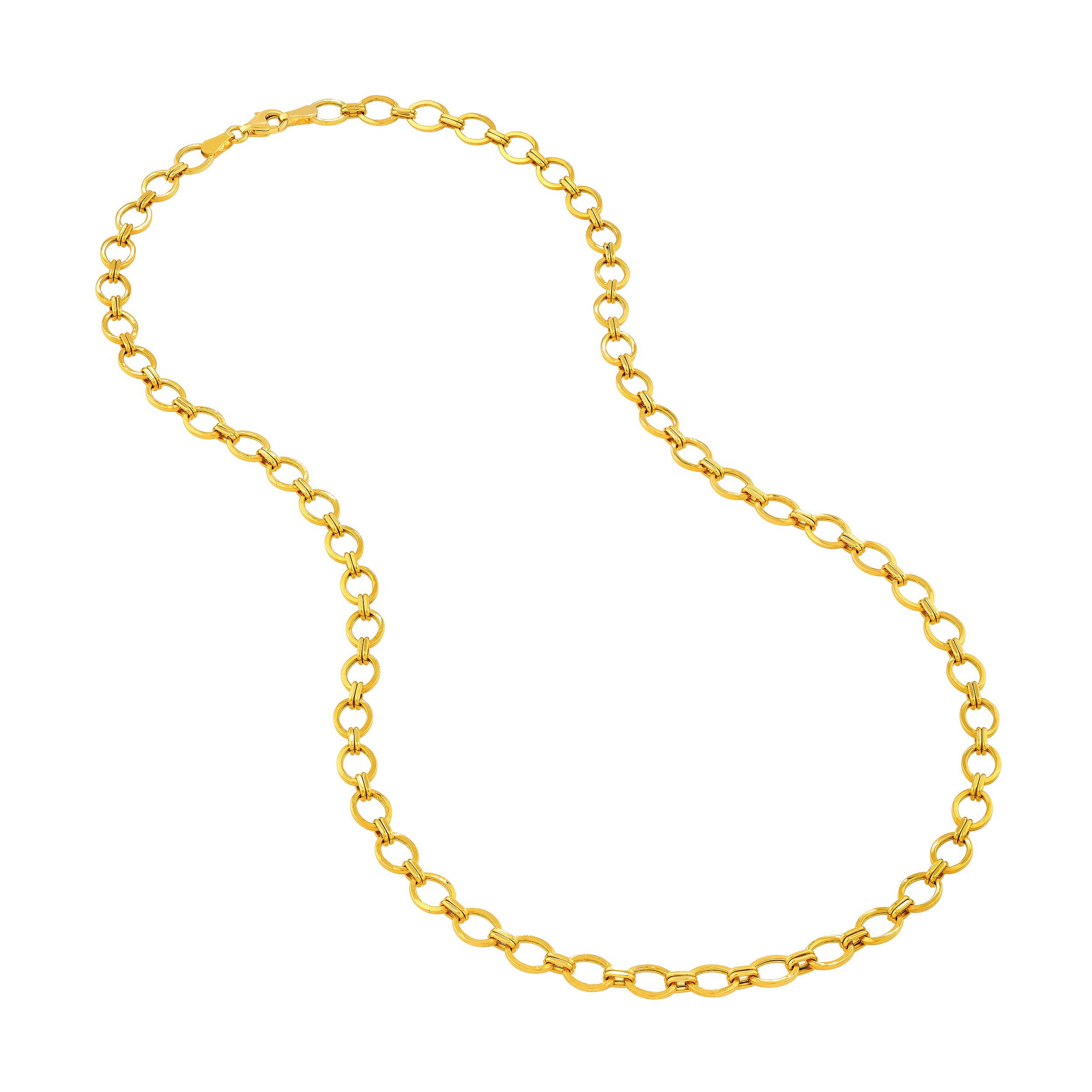 Oval Link 1+1 Chain