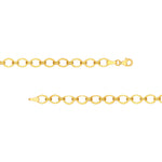 Oval Link 1+1 Chain