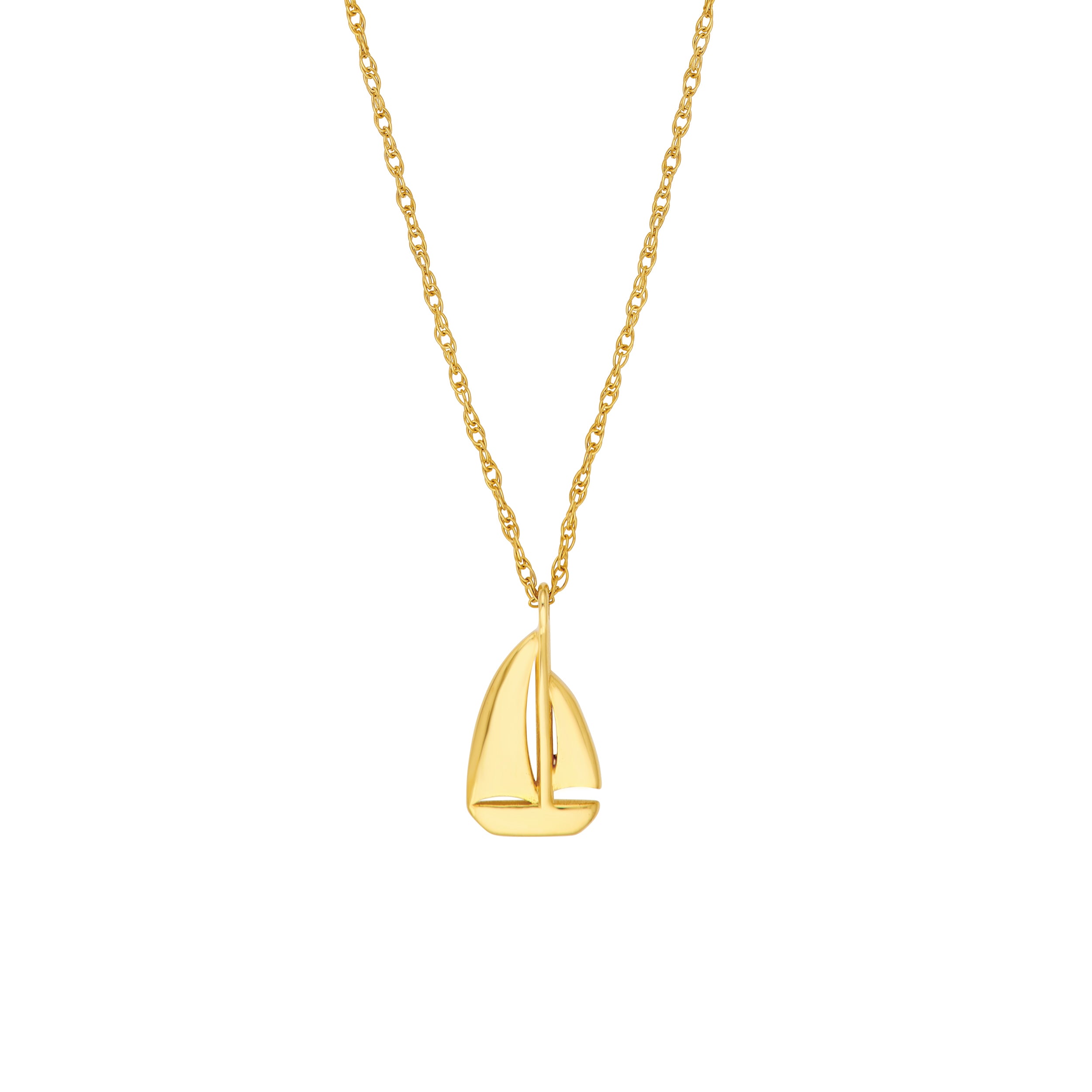 So You Sailboat Necklace