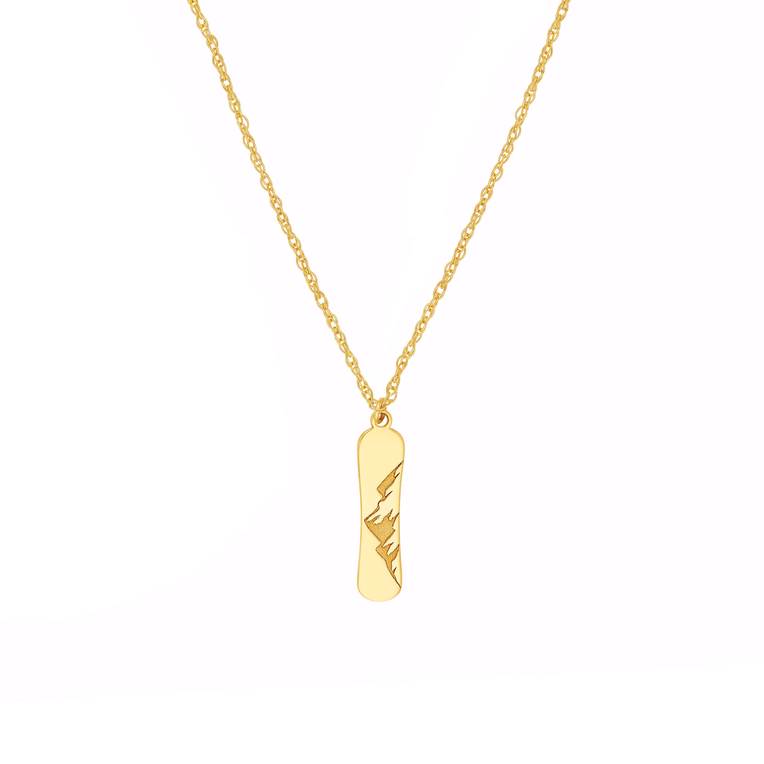 So You Snowboard Necklace