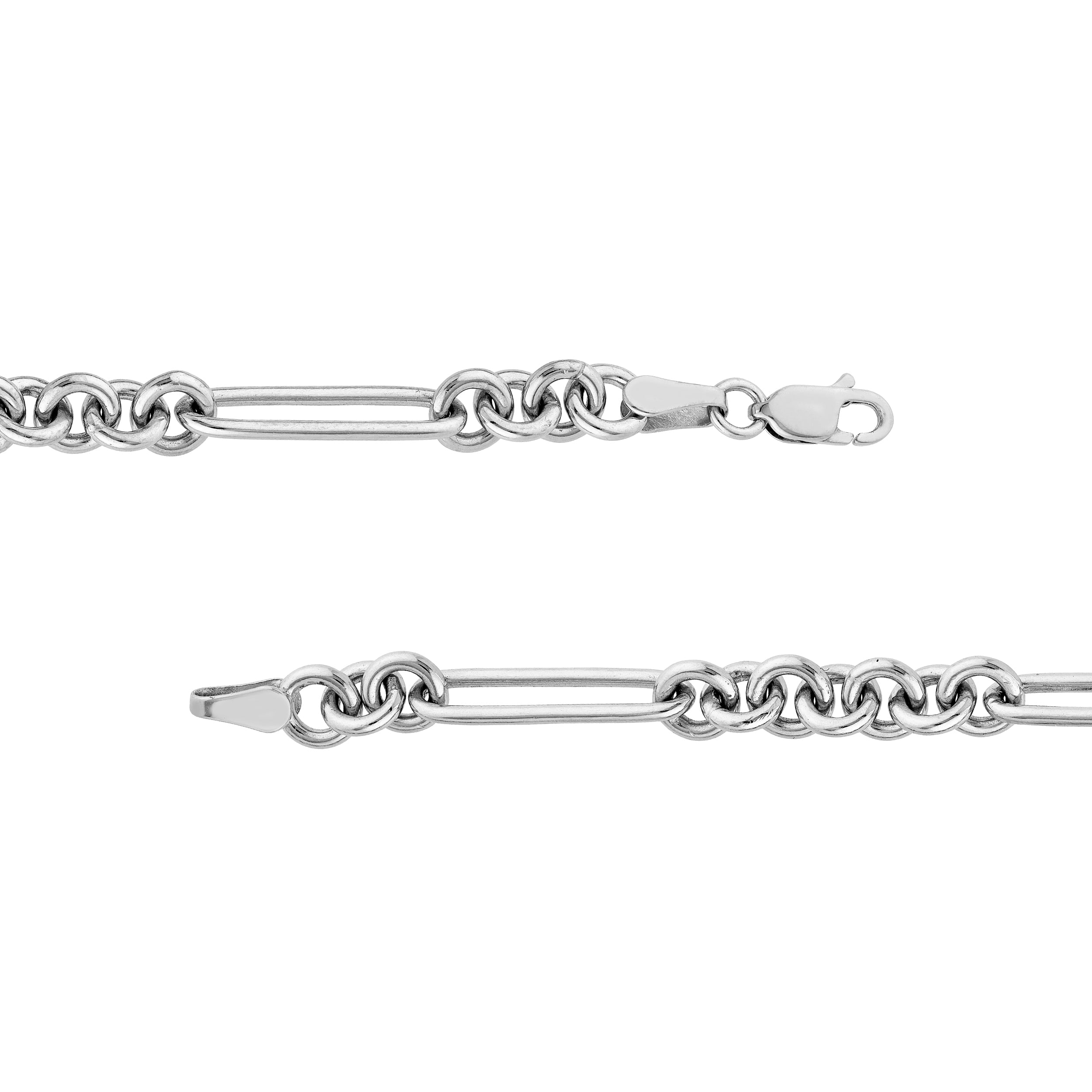 Oval and Round 7+1 Link Chain