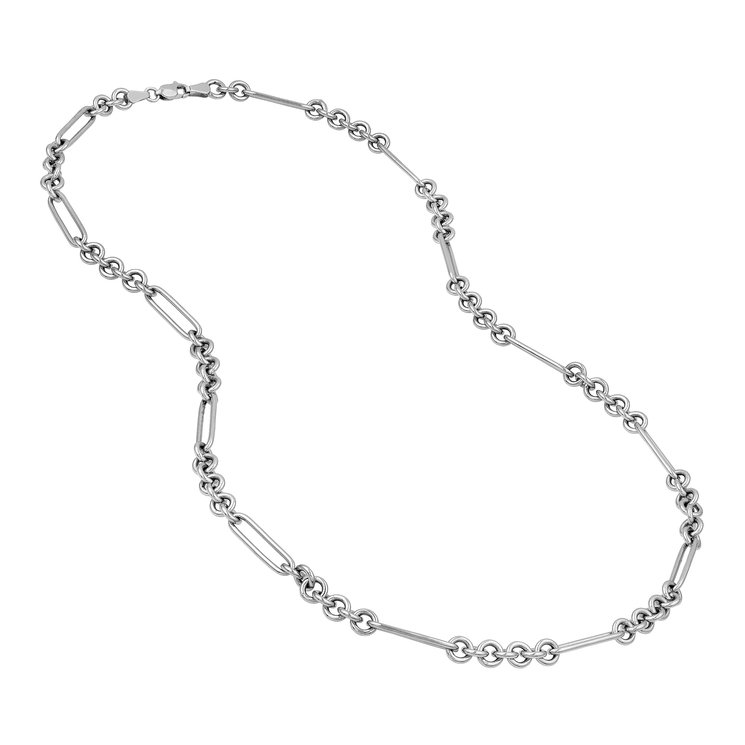 Oval and Round 7+1 Link Chain