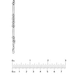 Oval and Round 7+1 Link Chain