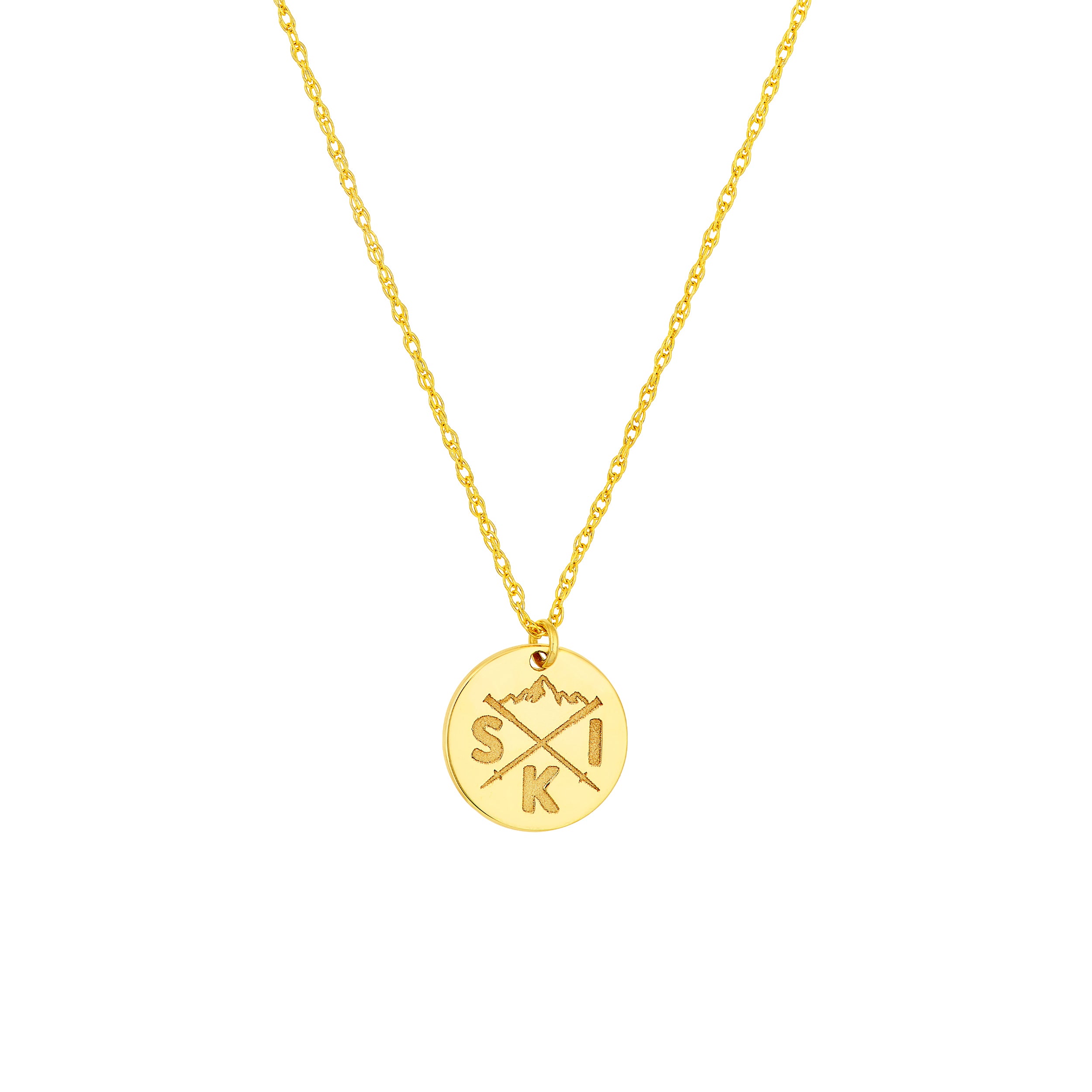 So You Ski Pendant Necklace