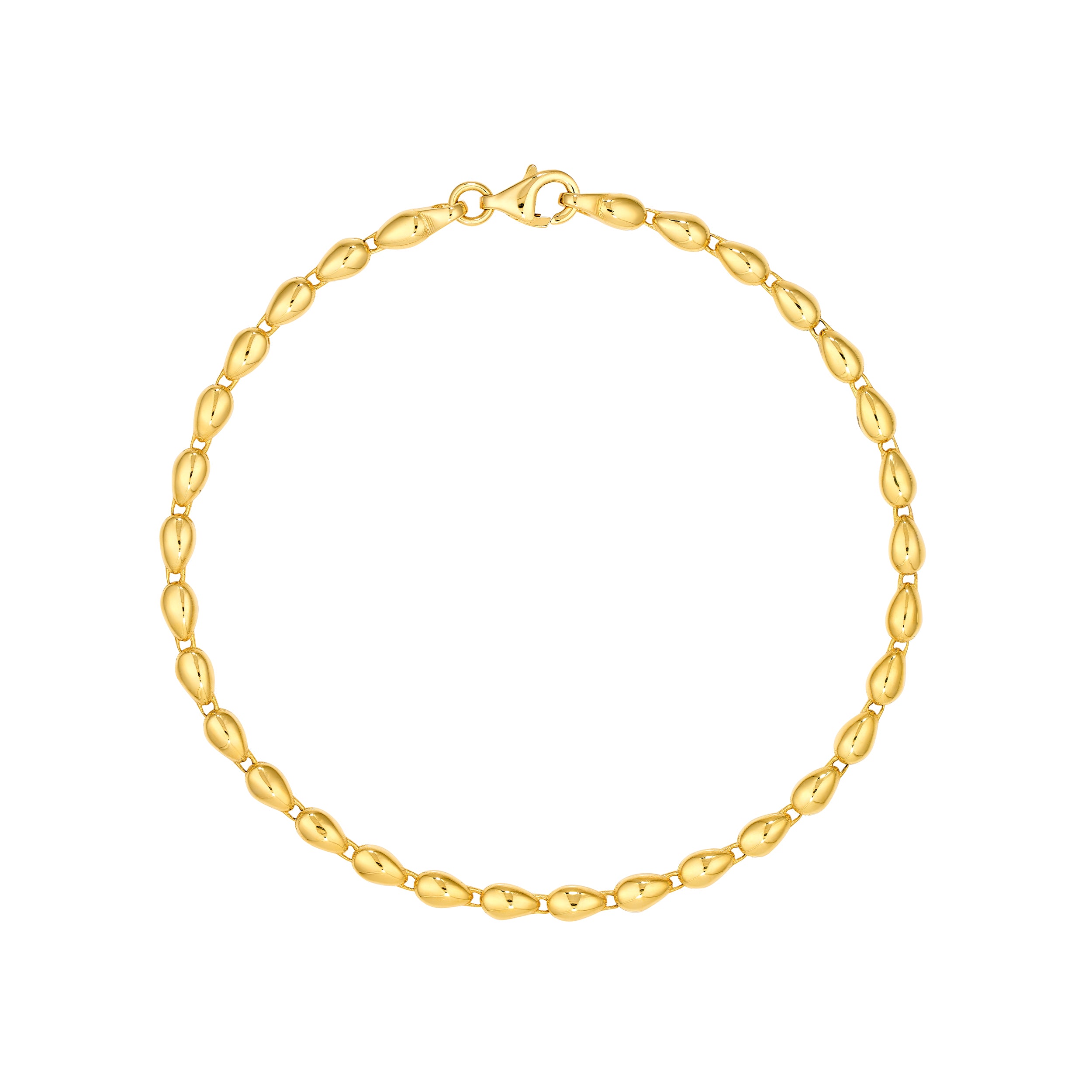 Mini Puffy Teardrop Bracelet