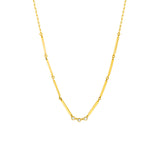 1/5tcw Diamond Trio Bar Necklace