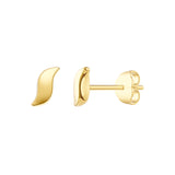 Wavy Stud Earrings
