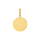 1/10tcw Diamond Accent Round Pendant