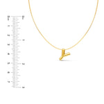 Puffy Bubble Initial ‘Y’ Necklace