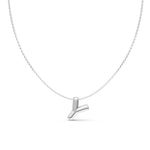 Puffy Bubble Initial ‘Y’ Necklace