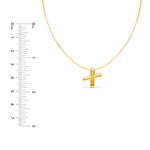 Puffy Bubble Initial ‘X’ Necklace