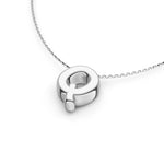 Puffy Bubble Initial ‘Q’ Necklace