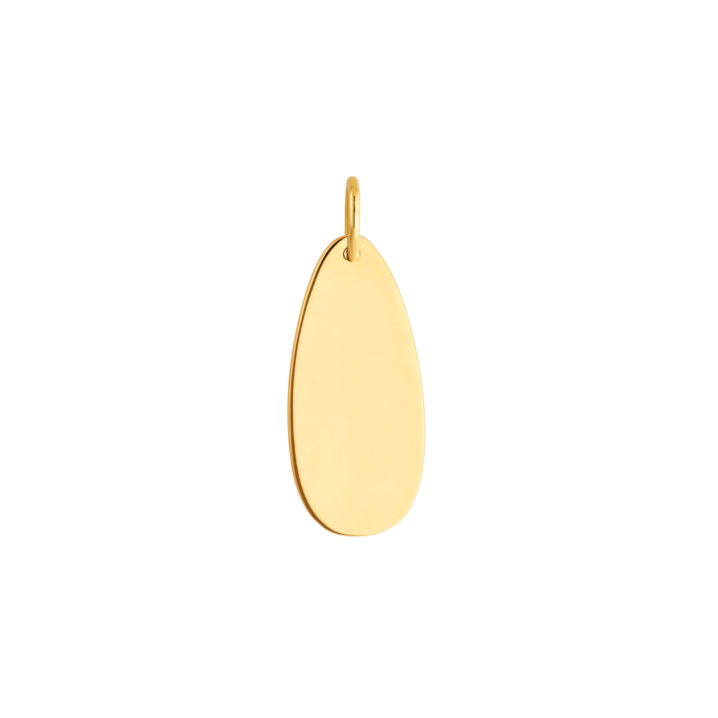 Medium Teardrop Engravable Pendant