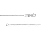 Script “B” Initial with Diamond Bezel Necklace
