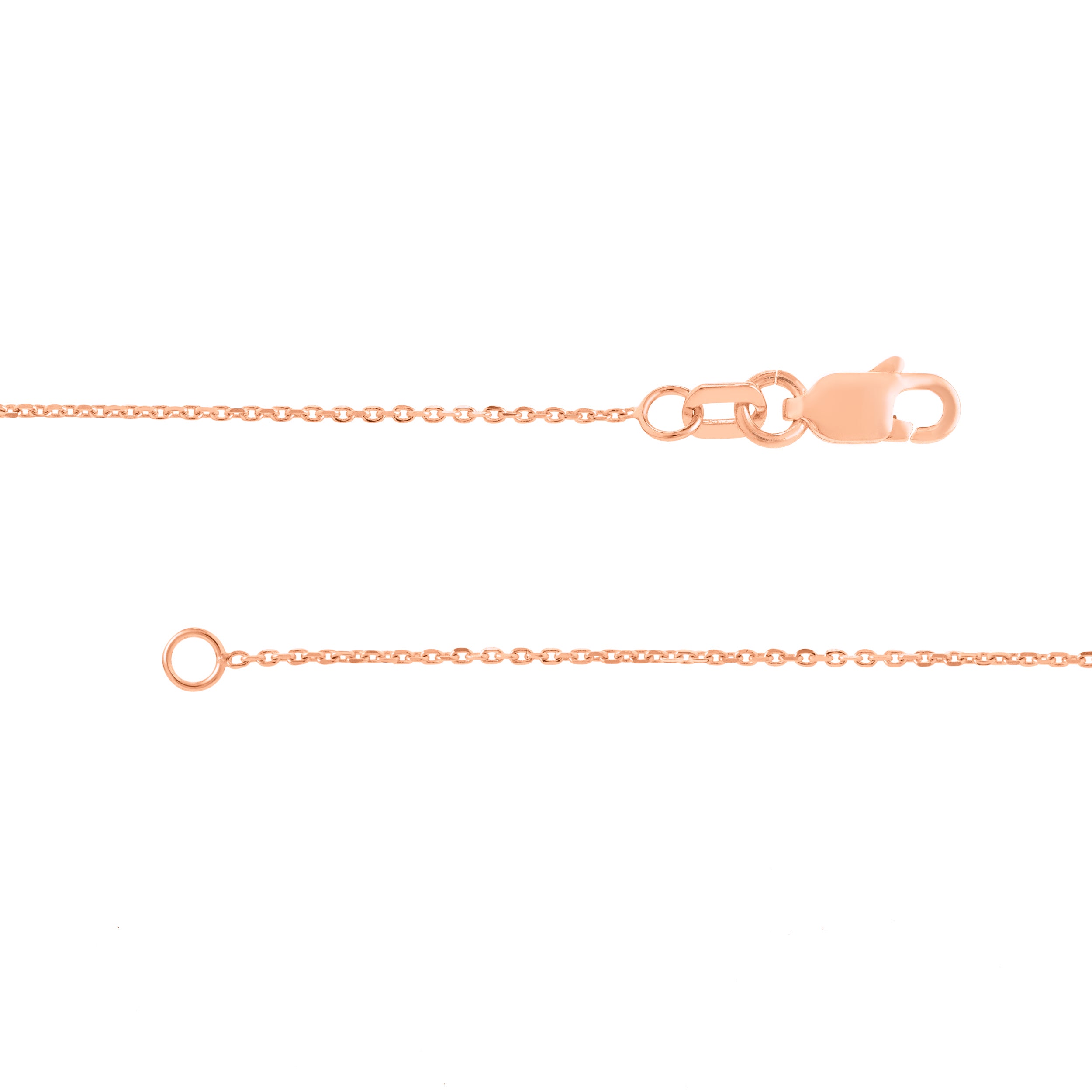 Script T with Diamond Bezel Necklace