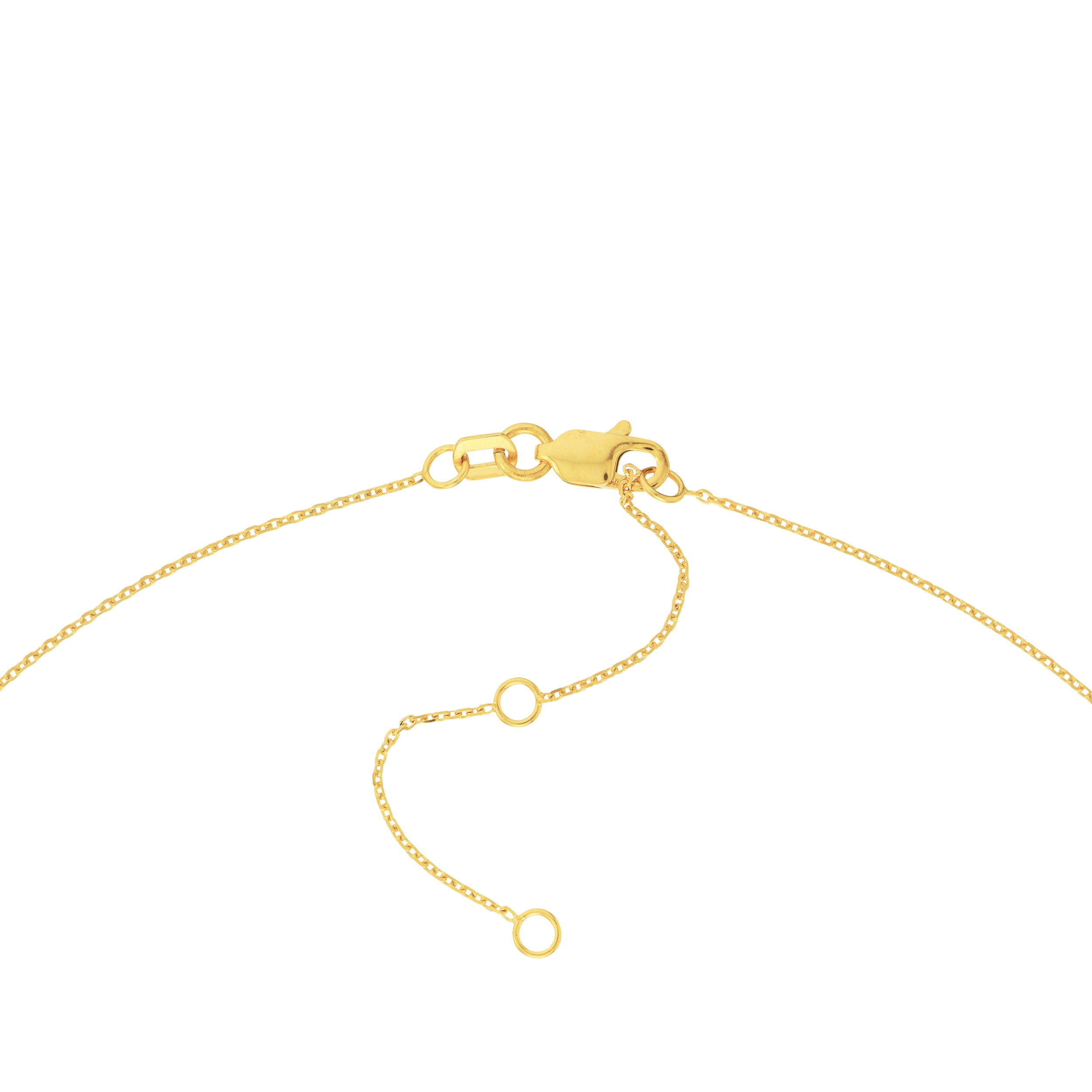 Signature Diamond Bezel Nameplate Necklace