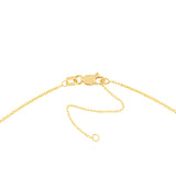 Aries Organic Disc Pendant Necklace