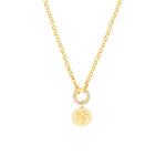Organic Disk Engravable Charm