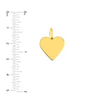 Heart Engravable Charm