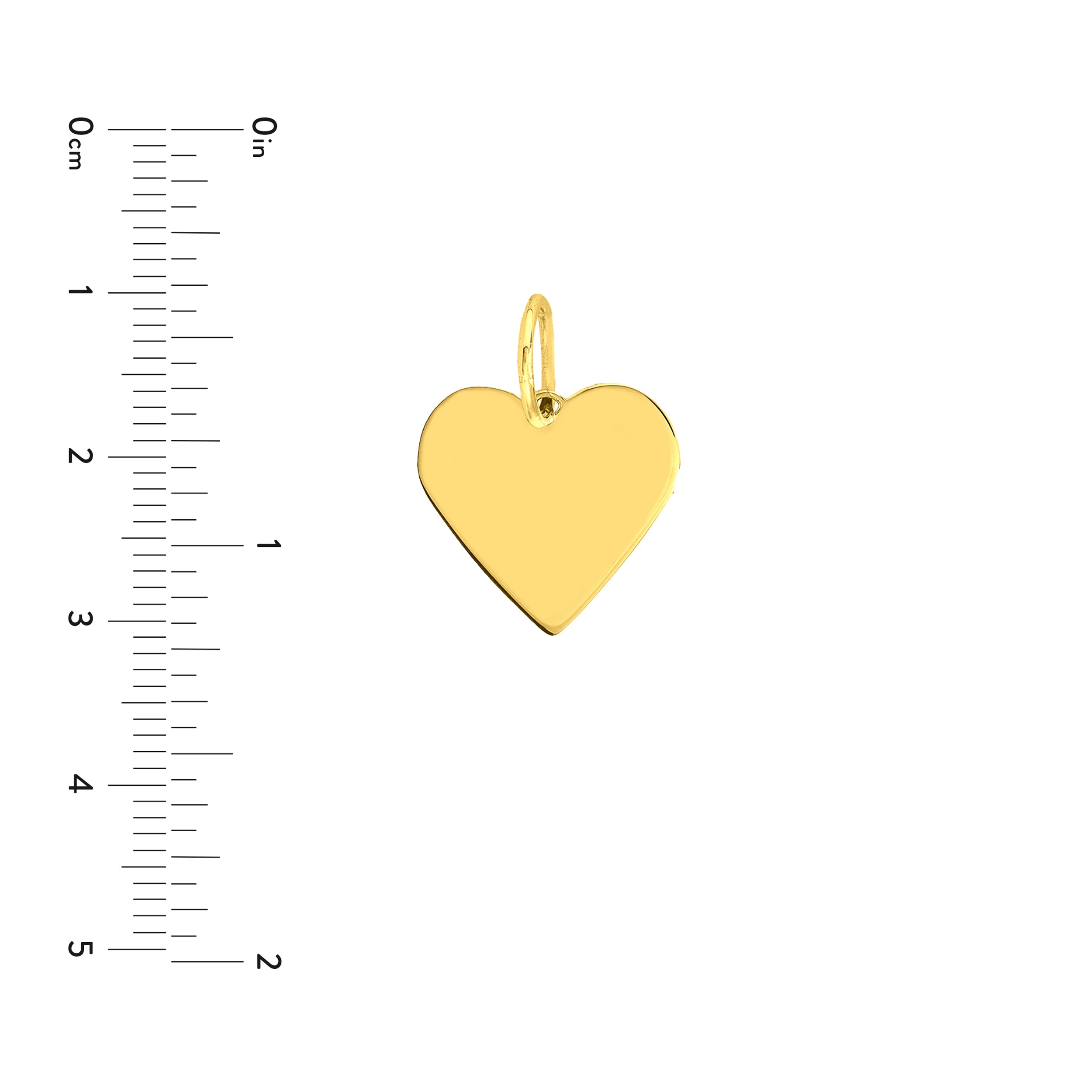 Heart Engravable Charm