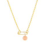 Small Jagged Circle Engravable Charm