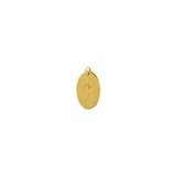 Small Oval Engravable Charm