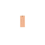 Large Rectangular Engravable Charm
