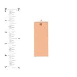 Large Rectangular Engravable Charm