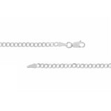 Block Nameplate Curb Chain Necklace