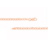 Block Nameplate Curb Chain Necklace