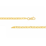 Block Nameplate Curb Chain Necklace