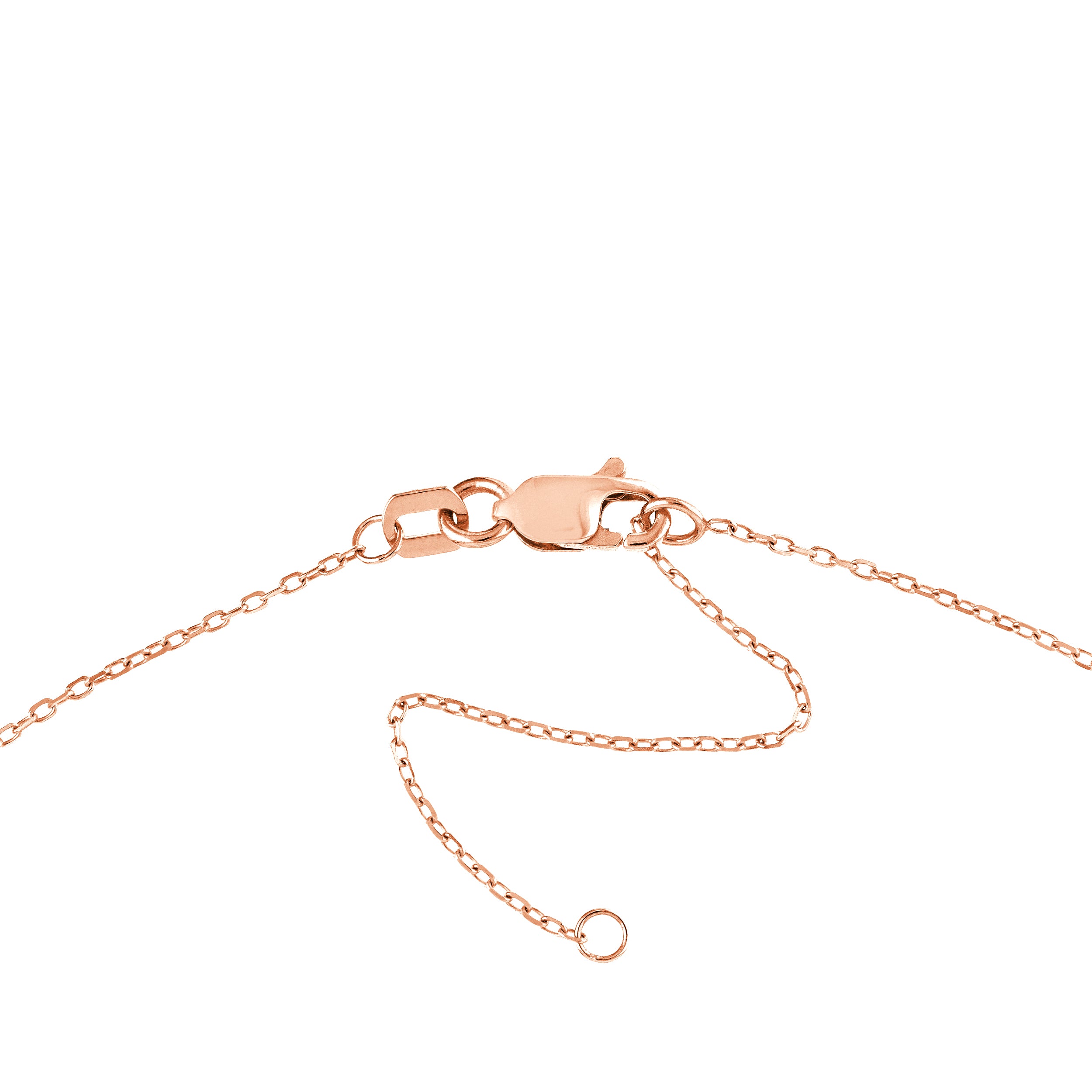 Mini Block Nameplate Station Necklace