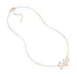 7mm Brush Font Nameplate Necklace