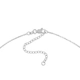 5mm Gothic Nameplate Necklace