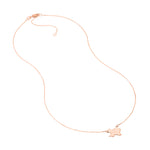 States Plain Map Necklace
